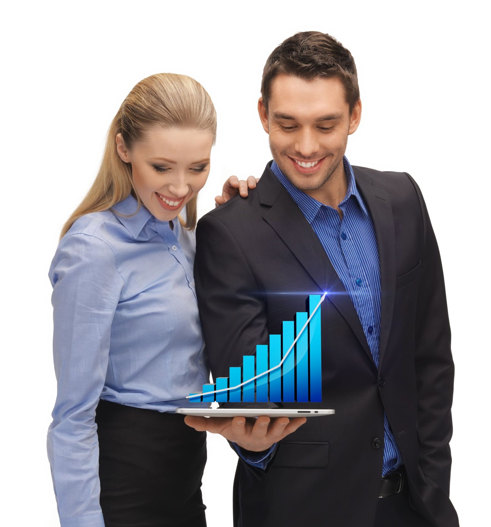 two-business-people-showing-tablet-pc-with-hologram-graph(1)